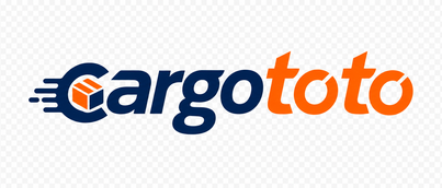 Logo cargototo dengan warna merah dan hitam
